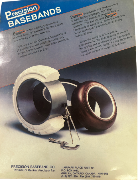 Precision Products Baseband Advertisement